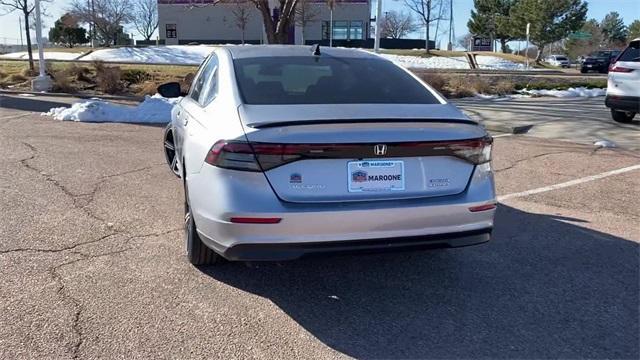 new 2024 Honda Accord Hybrid car, priced at $33,097