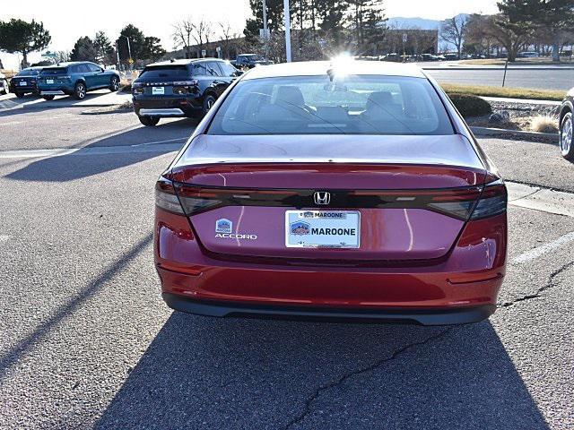 new 2025 Honda Accord car, priced at $32,905