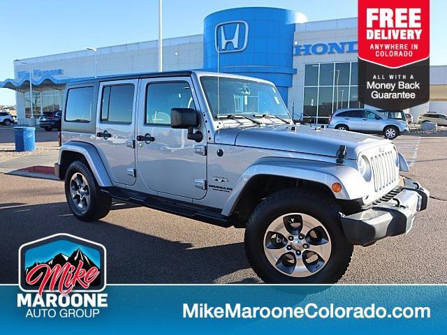 used 2016 Jeep Wrangler Unlimited car, priced at $17,999