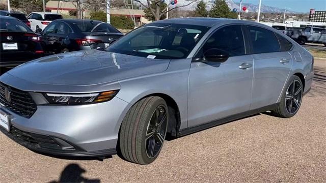 new 2024 Honda Accord Hybrid car, priced at $33,097