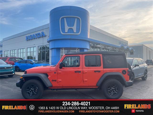 used 2023 Jeep Wrangler car, priced at $30,250