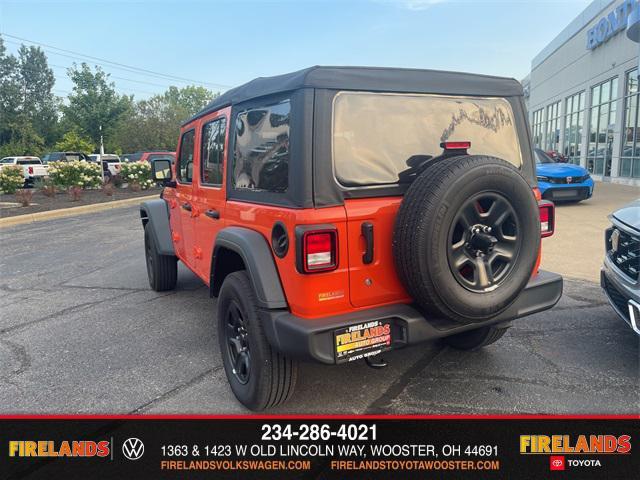 used 2023 Jeep Wrangler car, priced at $30,250