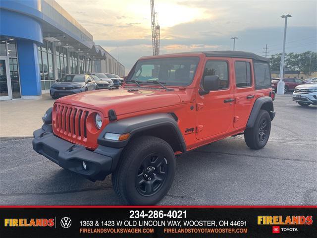 used 2023 Jeep Wrangler car, priced at $30,250
