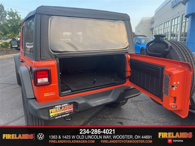 used 2023 Jeep Wrangler car, priced at $30,250