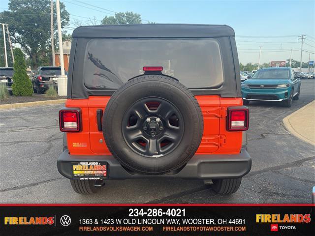 used 2023 Jeep Wrangler car, priced at $30,250