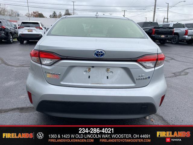 used 2023 Toyota Corolla Hybrid car, priced at $21,200