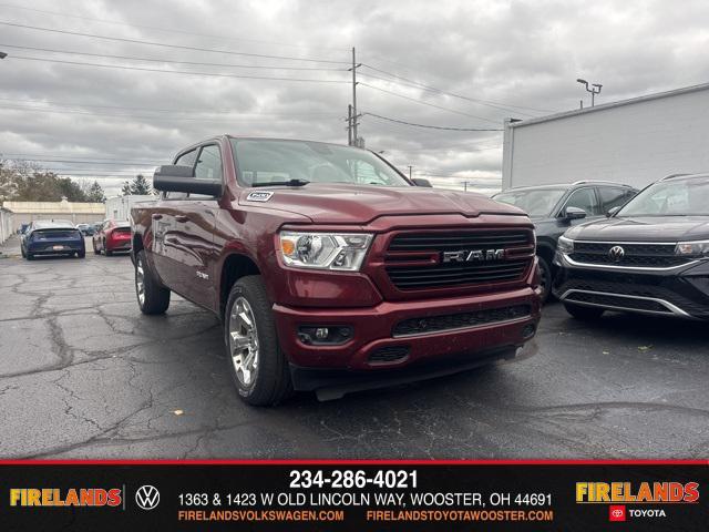 used 2021 Ram 1500 car, priced at $34,500