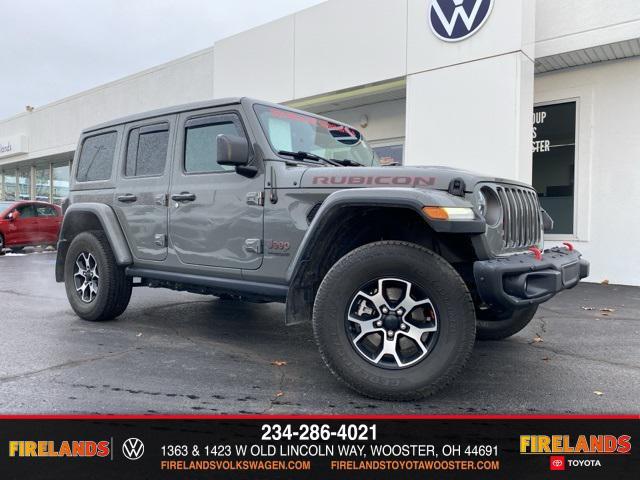 used 2020 Jeep Wrangler Unlimited car, priced at $33,850