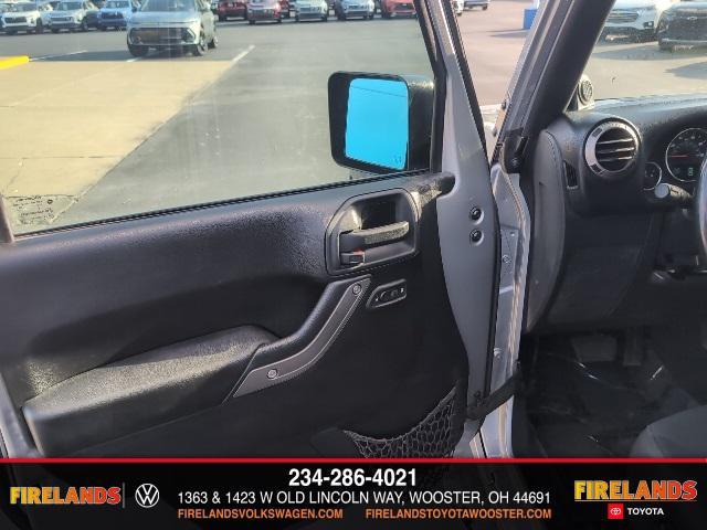 used 2014 Jeep Wrangler Unlimited car, priced at $14,250