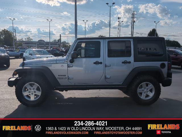 used 2014 Jeep Wrangler Unlimited car, priced at $14,250