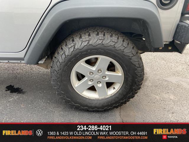 used 2014 Jeep Wrangler Unlimited car, priced at $13,859