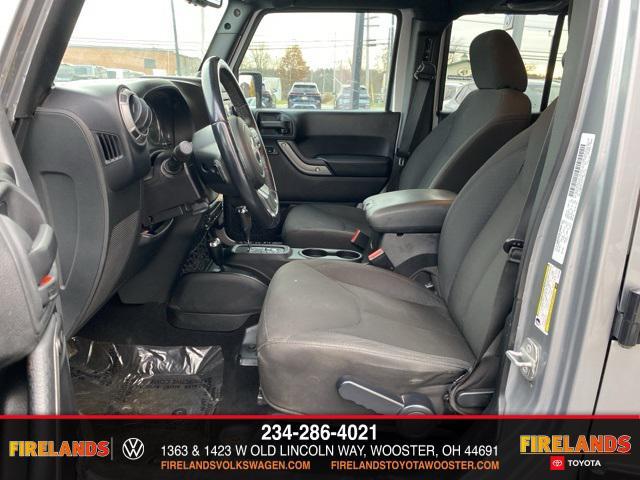used 2014 Jeep Wrangler Unlimited car, priced at $13,859