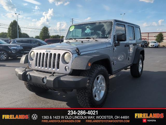 used 2014 Jeep Wrangler Unlimited car, priced at $14,250