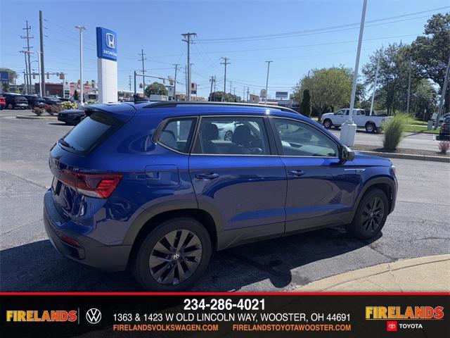 used 2022 Volkswagen Taos car, priced at $18,000