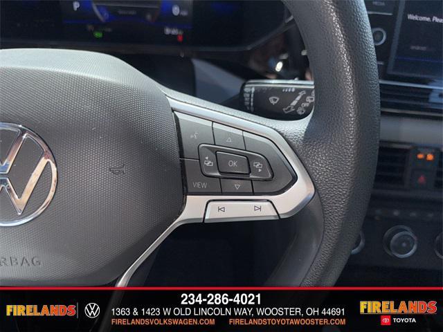 used 2022 Volkswagen Taos car, priced at $18,000