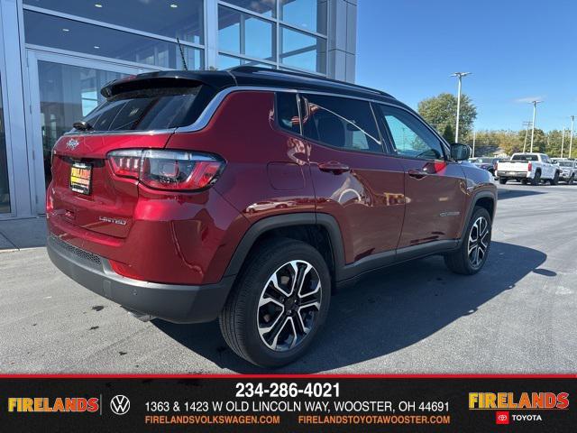 used 2022 Jeep Compass car, priced at $22,500