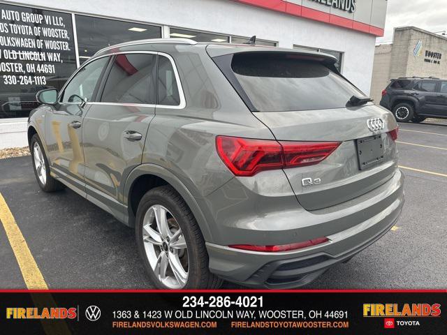 used 2024 Audi Q3 car, priced at $35,500