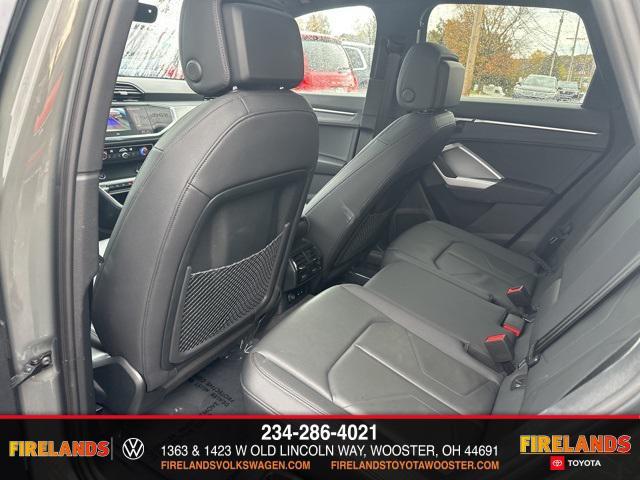 used 2024 Audi Q3 car, priced at $34,250