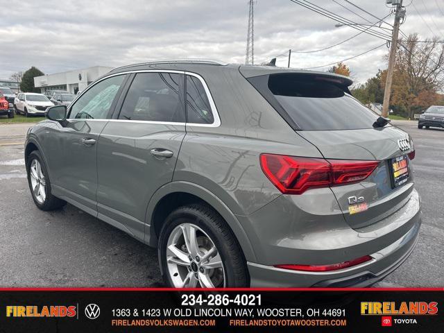 used 2024 Audi Q3 car, priced at $34,250