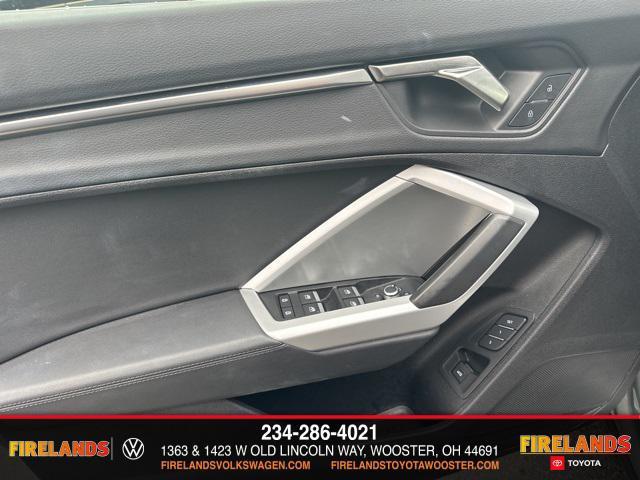 used 2024 Audi Q3 car, priced at $34,250