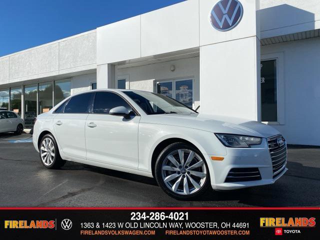 used 2017 Audi A4 car, priced at $13,500