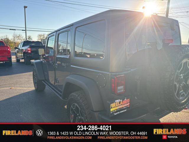 used 2017 Jeep Wrangler Unlimited car, priced at $23,500
