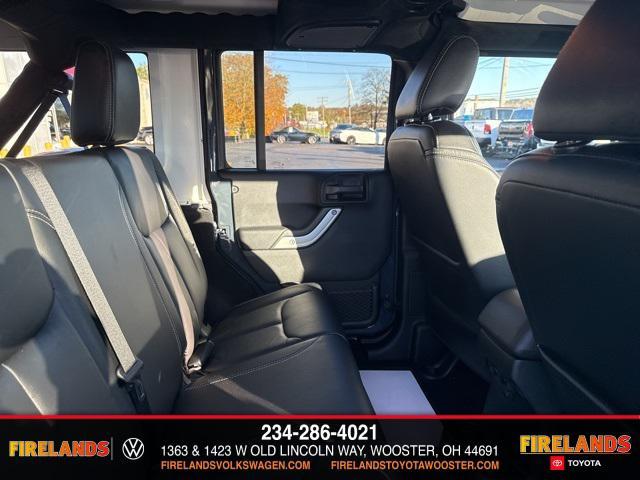used 2017 Jeep Wrangler Unlimited car, priced at $23,500
