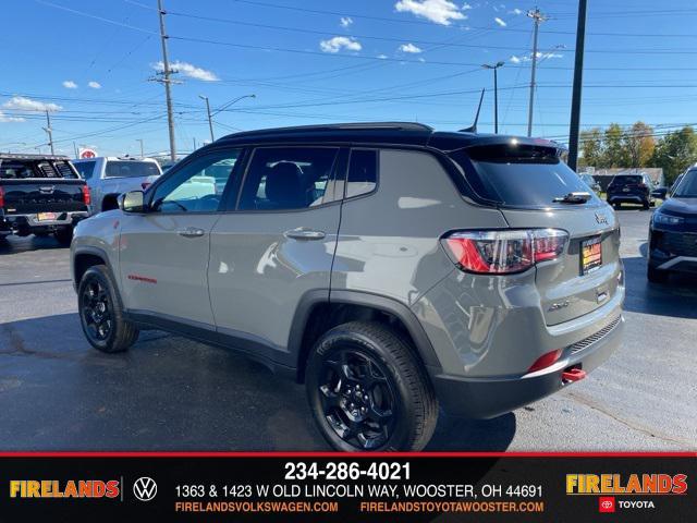used 2023 Jeep Compass car, priced at $22,500