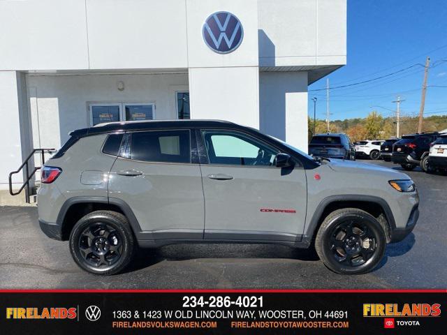 used 2023 Jeep Compass car, priced at $22,500