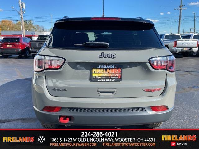 used 2023 Jeep Compass car, priced at $22,500