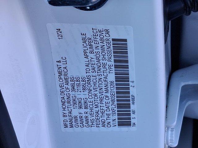 new 2025 Honda Civic car, priced at $29,000