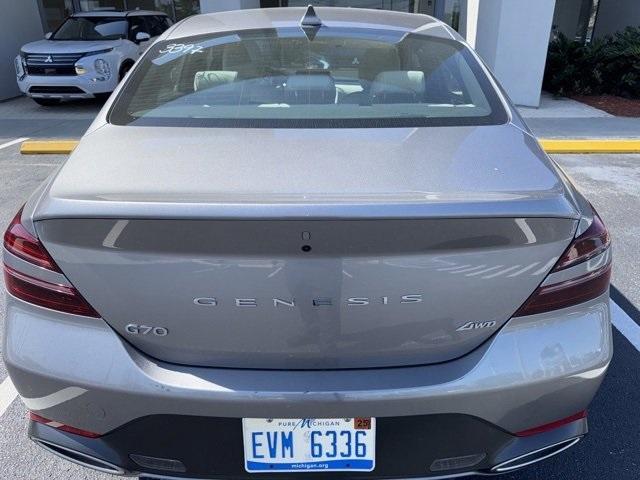 used 2024 Genesis G70 car, priced at $34,998