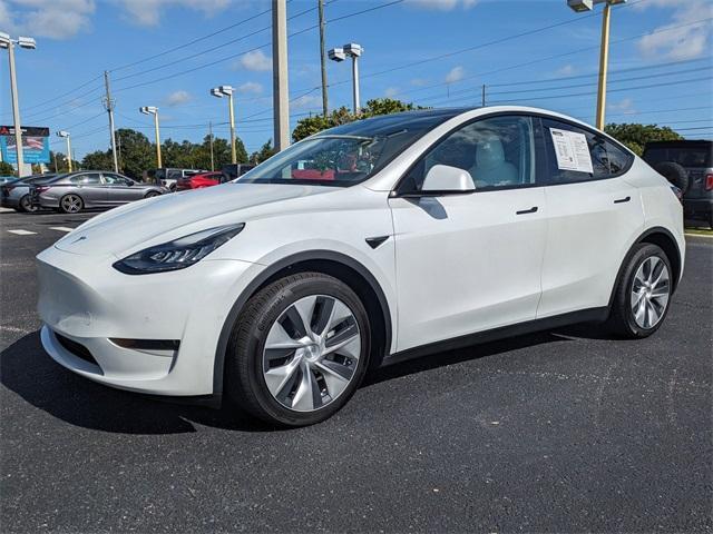 used 2021 Tesla Model Y car, priced at $28,398