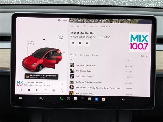 used 2021 Tesla Model Y car, priced at $27,698