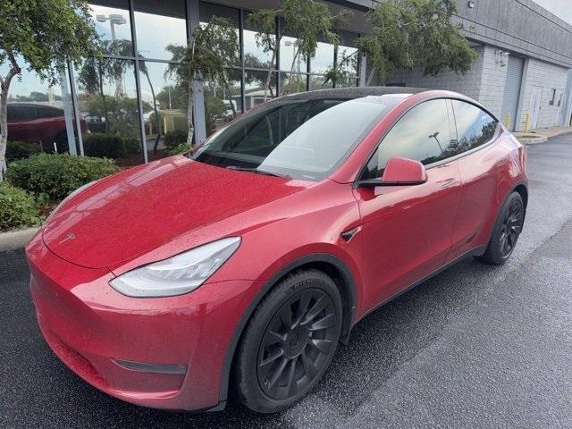 used 2021 Tesla Model Y car, priced at $27,998