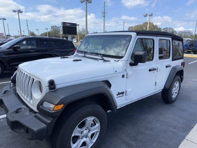 used 2022 Jeep Wrangler Unlimited car, priced at $27,698