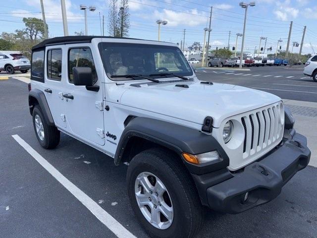 used 2022 Jeep Wrangler Unlimited car, priced at $27,698