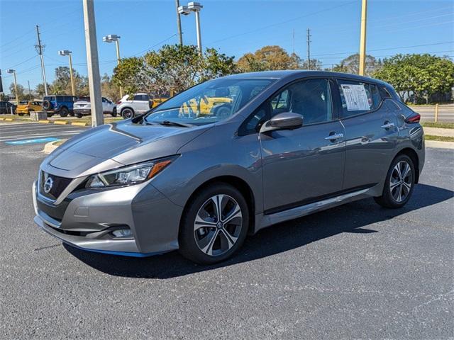 used 2021 Nissan Leaf car, priced at $15,998