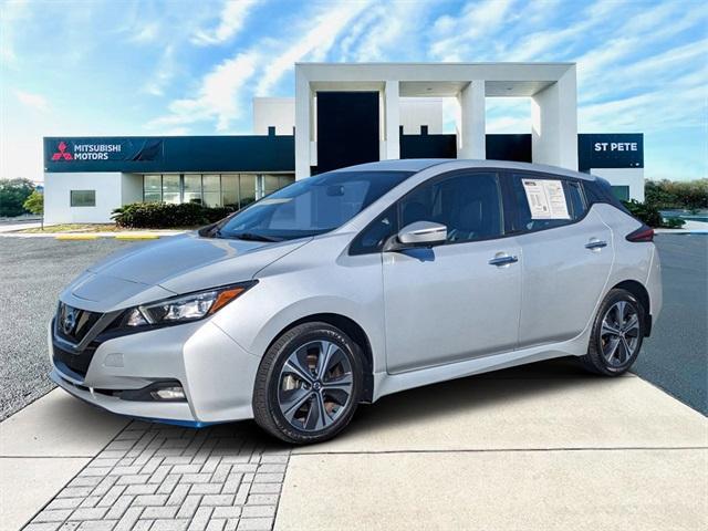 used 2021 Nissan Leaf car, priced at $16,998