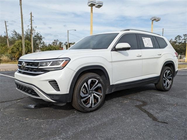 used 2021 Volkswagen Atlas car, priced at $26,658