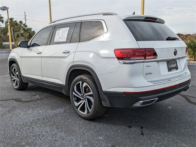 used 2021 Volkswagen Atlas car, priced at $26,658