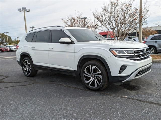 used 2021 Volkswagen Atlas car, priced at $26,658