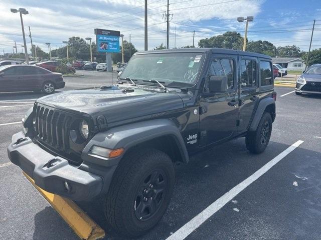 used 2020 Jeep Wrangler Unlimited car, priced at $27,498