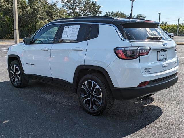 used 2023 Jeep Compass car, priced at $18,841