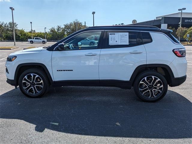 used 2023 Jeep Compass car, priced at $18,841