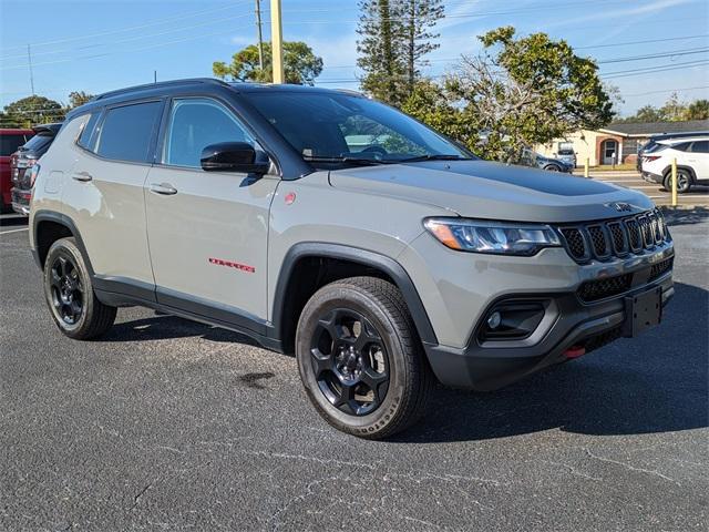 used 2023 Jeep Compass car, priced at $19,707