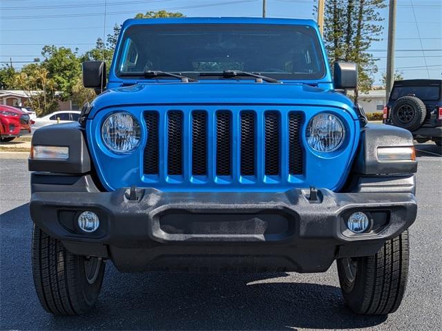 used 2021 Jeep Wrangler Unlimited car, priced at $29,998