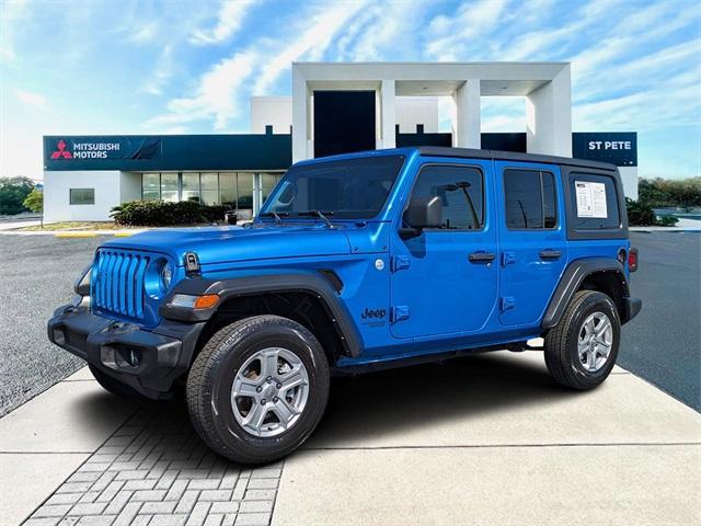 used 2021 Jeep Wrangler Unlimited car, priced at $29,998