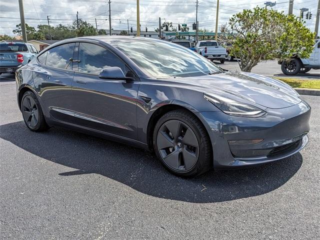 used 2023 Tesla Model 3 car, priced at $25,498