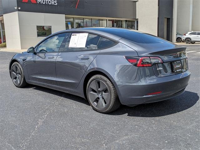 used 2023 Tesla Model 3 car, priced at $25,498